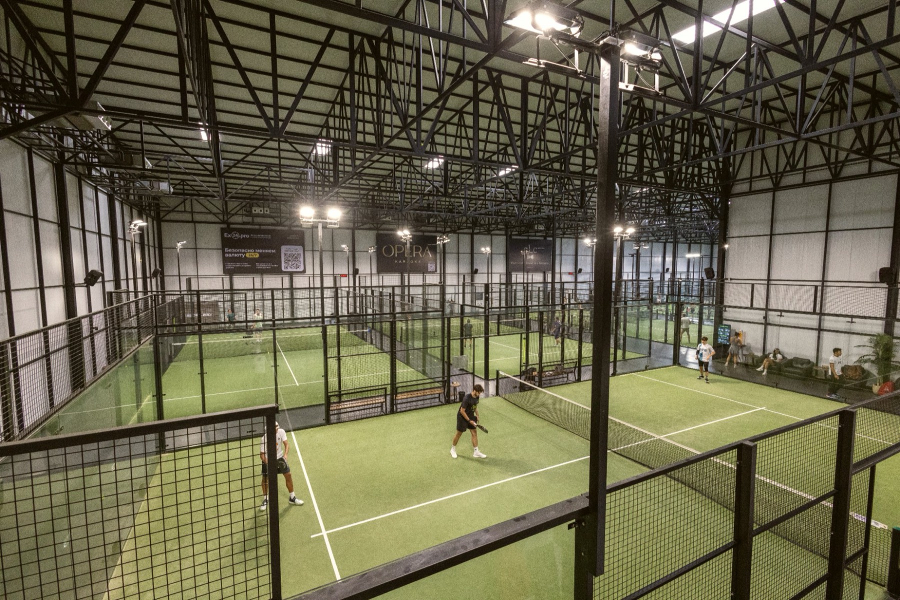 Padel Bay indoor courts