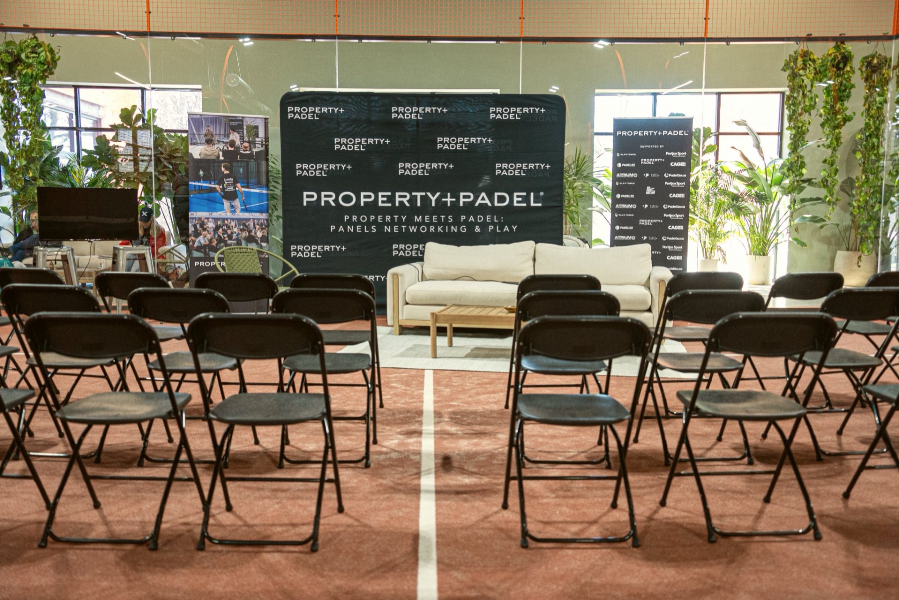 Property and Padel networking event